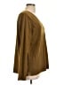 Eileen Fisher 100% Wool Brown Long Sleeve Top Size L - photo 4