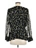 Vince Camuto 100% Polyester Black Long Sleeve Blouse Size M - photo 2