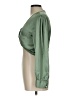 Zara 100% Polyester Green Long Sleeve Blouse Size L - photo 5