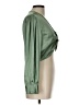 Zara 100% Polyester Green Long Sleeve Blouse Size L - photo 4
