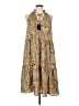 Boemo Paisley Tan Casual Dress Size L - photo 1