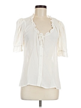 Reformation Short Sleeve Blouse