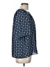 J.Jill Blue 3/4 Sleeve Blouse Size L - photo 4