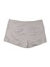 Express Solid Gray Khaki Shorts Size 10 - photo 2