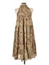 Boemo Paisley Tan Casual Dress Size L - photo 2