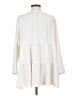 Ann Taylor 100% Polyester Ivory Casual Dress Size XS - photo 2