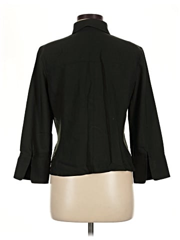 Linda Allard Ellen Tracy 3/4 Sleeve Button-Down Shirt (view 2)