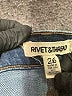 Rivet & Thread Blue Jeans Size 26 waist - photo 7