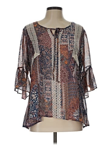 Artesia 3/4 Sleeve Blouse (view 1)