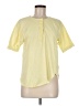 One Step Up 100% Cotton Yellow Short Sleeve Top Size M - photo 1