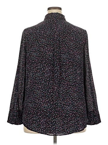 POPSUGAR Long Sleeve Blouse (view 2)