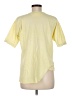 One Step Up 100% Cotton Yellow Short Sleeve Top Size M - photo 2