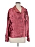 Ann Taylor LOFT 100% Polyester Pink Long Sleeve Blouse Size M - photo 1