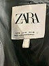 Zara Black Faux Leather Jacket Size S - photo 6