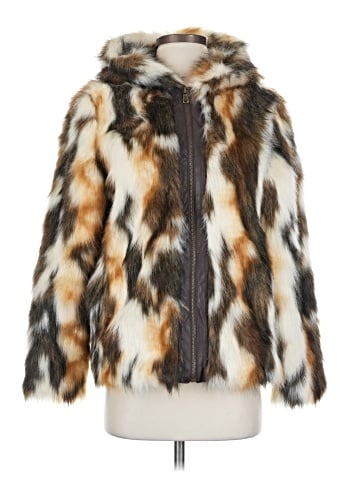 A by Adrienne Landau Faux Fur Jacket (view 1)
