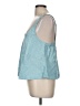 Athleta 100% Linen Teal Sleeveless Top Size M - photo 5