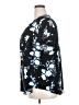 Torrid 100% Polyester Floral Black Short Sleeve Blouse Size 2X Plus (2) - photo 5
