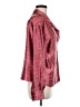 Ann Taylor LOFT 100% Polyester Pink Long Sleeve Blouse Size M - photo 4