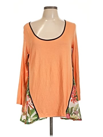Poeme 3/4 Sleeve Top (view 1)