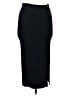 Good American Solid Black Formal Skirt Size 8 - photo 1