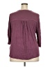 Democracy Purple 3/4 Sleeve Blouse Size 2X - photo 2