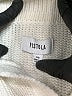 Pistola 100% Cotton Stripes White Pullover Sweater Size XS - photo 7