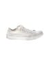 Converse White Silver Sneakers Size 7 - photo 1