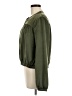 Leith 100% Polyester Green Long Sleeve Blouse Size M - photo 5