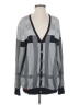 River Island Plaid Gray Cardigan Size EUR 3 - photo 1