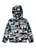 Reebok 100% Polyester Graphic Blue Windbreaker Size 6 - 7 - photo 1