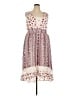 Torrid 100% Leather Paisley Ivory Casual Dress Size 3X Plus (3) - photo 1