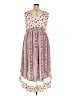 Torrid 100% Leather Paisley Ivory Casual Dress Size 3X Plus (3) - photo 2