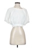 Zara White Short Sleeve Blouse Size S - photo 1