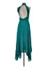 BCBGMAXAZRIA 100% Polyester Solid Teal Cocktail Dress Size S (estimated) - photo 2