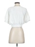 Zara White Short Sleeve Blouse Size S - photo 2