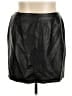 MAXIMA 100% Leather Black Leather Skirt Size 24 - photo 1