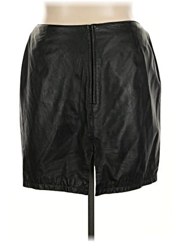 MAXIMA Leather Skirt (view 2)