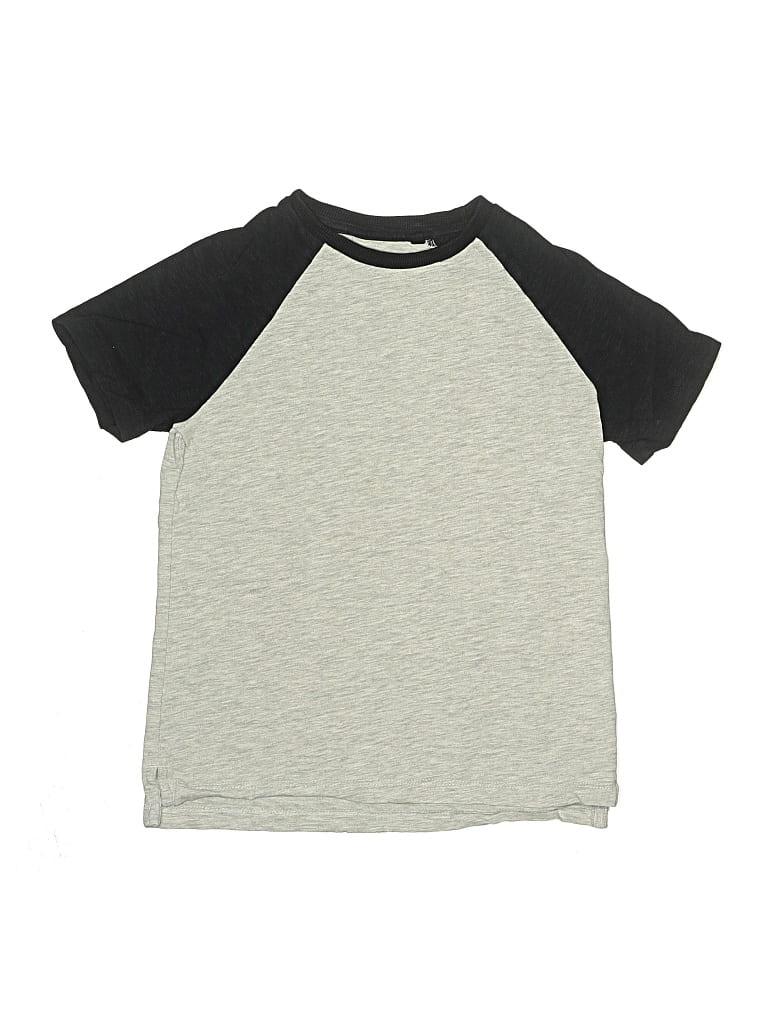 Pre-owned Next Kids' Short Sleeve Top Gray Tops