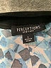 Perceptions Animal Print Blue Cocktail Dress Size L - photo 7