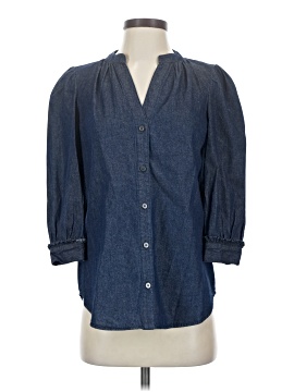 Draper James 3/4 Sleeve Button Down Shirt