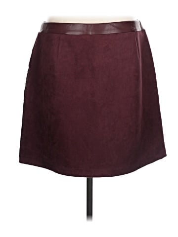 Marc New York Andrew Marc Faux Leather Skirt (view 2)