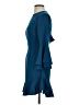 Unbranded Solid Blue Cocktail Dress Size L (estimated) - photo 5