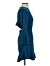 Unbranded Solid Blue Cocktail Dress Size L (estimated) - photo 4