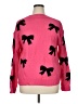 Unbranded 100% Acrylic Print Pink Pullover Sweater Size XL - photo 1
