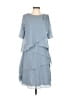 Assorted Brands Blue Casual Dress Size L (estimated) - photo 1