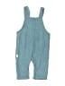 Rabbit Bear 100% Organic Cotton Blue Overalls Size 3-6 mo - photo 2