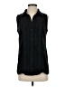 CAbi 100% Polyester Black Sleeveless Blouse Size S - photo 1