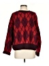 Zara Argyle Red Pullover Sweater Size S - photo 1