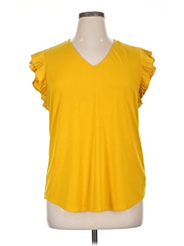 Adrianna Papell Short Sleeve Top (view 1)