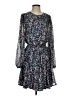 Evereve Paisley Blue Casual Dress Size S - photo 1